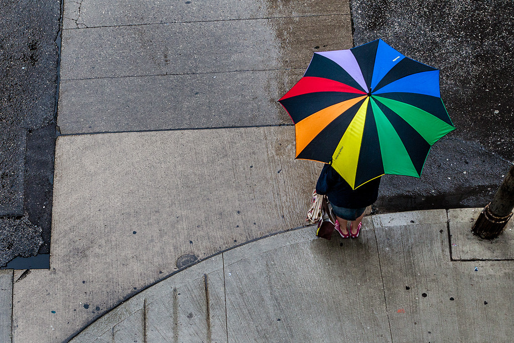 We are diverse and strive to be of value. organizational happiness (colourful umbrella)